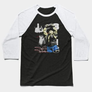 Stone Cold Steve Austin Pose Baseball T-Shirt